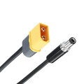 200cm RJX XT60 Male Bullet Connector to Male DC 5.5mm*2.5mm DC5525 Rubber Power Cable for Electric S
