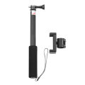 Sports Camera Extension Rod Handheld Gimbal Bracket With Detachable Phone Clip For DJI Osmo Action C