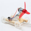 DIY Technology Invention Single-wing Wind Car Assembly Model Kit
