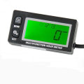Digital Screen Motorcycle Inductive Tachometer With Hour Meter Voltmeter
