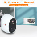 Pripaso 1080P Wireless Battery Powered IP CCTV Camera Outdoor  Indoor Home Waterproof Security Recha