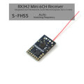 AEORC RX342 2.4GHz 6CH Mini RC Receiver Integrates 2CH Electromagnetic Servo Controller and 1S 5A Br