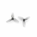 2Pairs HQProp Micro Whoop Propeller 35MMX3 Grey (2CW+2CCW) Poly Carbonate 1MM Shaft for UZ65 FPV Rac