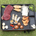 SEAROCK F50434 BBQ Grill Tray Cooking Plate Maifan Stone Coating Outdoor 32.5*26*4CM