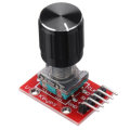 KY-040 360 Degrees Rotary Encoder Module with 1516.5mm Potentiometer Rotary Knob Cap for Brick Sen