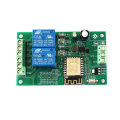3Pcs 5V/8-80V Power Supply ESP8266 WIFI Dual Relay Module ESP-12F Development Board Secondary Develo