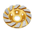 Drillpro 100x22.23mm Diamond Saw Blade Gold Grinding Wheel for Cutting Concrete Granite
