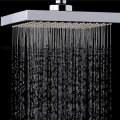 KC-SH604 Top Spray Thickened Pressurized Rotatable Rainfall Shower Head Square Stainless Steel