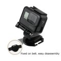 MOLLE Tactical Vest Base Camera Mount Hanging Belt Buckle Hook Accessories for GoPro 7 6 5 SJ600 Xia