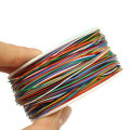 DANIU 250M 8-Wire Colored Insulated P/N B-30-1000 30AWG Wire Wrapping Cable Wrap Reel