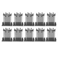 10PCS TYPE C Vertical Patch USB3.1 Male 180 Degrees 24p Double Row Patch Three-Pin Board Length 11.0