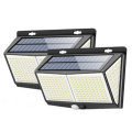 2Pcs ARILUX 8W 288LED Solar Wall Light Motion Sensor Garden Courtyard Path Lamp 3 Modes Waterproof I