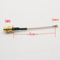 2 PCS Mini IPEX UFL. IPX to RP-SMA Adapter Cable Antenna Extension Wire 20*20 for Micro VTX RX FPV S