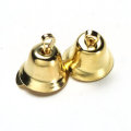 120Pcs Metal Bell Set Golden Mini Ring Bell Jewelry Pendants Wind Chime Christmas Tree Decoration Ac