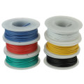 URUAV 36m 22AWG Flexible Silicone Electrical Wire Rubber Insulated Tinned Copper Line With Heat Shri