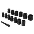 14Pcs Socket Bolt Nut Extractor Hexagon Screw Tool With 3/8 Connecting Rod
