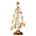 Golden Crystal Christmas Tree LED Light Indoor Decoration Fairy Bedroom String Lamp for Girlfriend K