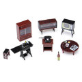 1:24 Vintage Miniature Japanese Style Furniture Play Dollhouse Toys for Kids