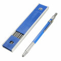 12Pcs 2.0MM 2B Lead And Pen Set Metal Mechanical Press Type Pencil Drafting Drawing Pencil Refills S