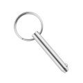 BSET MATEL 6.3mm 1/4 inch Quick Release Ball Pin For Boat Bimini Top Deck Hinge Marine Stainless Ste