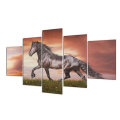 Modern Wall Home Decoration Art Running Horse Painting Hanging Picture Home Living Room Wall Art Dec
