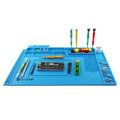 BEST S160 Magnetic Heat Insulation Silicone Pad Desk Mat Maintenance Platform BGA Soldering Repair S