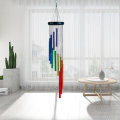 32 Inch Rainbow Wind Chimes Outdoor Amazing Grace Wind Chimes as Memorial Gift