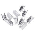 Machifit 10pcs Synchronous Belt Clip Stainless Steel Sawtooth for 6mm Width Timing Belt