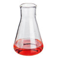 100mL Lab Glass Erlenmeyer Conical Flask Bottle w/ Rim Borosilicate Laboratory Glassware