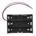 5pcs DC 11.1V 3 Slot 3 Series 18650 Battery Holder High Quality Battery Box Battery Case With 2 Lead