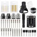 54Pcs Rotary Tool Accessories Kit Grinding Polishing Abrasive Tool Saw Blade Mandrel Mini Drill Chuc