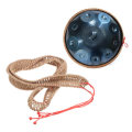 Handpan Rattan Rope Hemp Rope Protection Ring  For 55-60 cm Diameter Adjustable