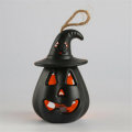 4Pcs Hollow Pumpkin with Hat LED Lights Lamp Lantern Halloween Party Bar Decor