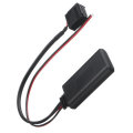 12Pin bluetooth Adapter AUX Cable 12V for Ford Focus Fiesta Monde