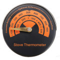 Magnetic Wood Stove Thermometer Fireplace Fan Stove Thermometer With Probe Household Sensitivity Bar