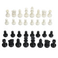 32pcs Plastic Game Chess International Checkerboard  Entertainment Adult Kids Gift Family Travel Boa