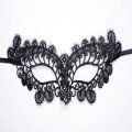 Lace Women Eye Face Mask Masquerade Party Ball Prom Halloween Costume Party Masks Eye Face Mask - Bl