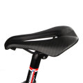 GUB 1218 Carbon fiber+Leather Breathable Bicycle Saddle Comfort Lightweight Cycling Seat Cushion Pad
