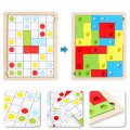 Tetris Brain 3D Puzzle Blocks Early Educational Intelligence Development Toys for Children`s Gift
