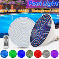 AC120V E27 45W RGBW LED Underwater Bulb Lamp Remote Control Waterproof Color Change Swimming Pool Li