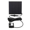 1.2W 7V Solar Powered Submersible Fountain Water Pump Panel Garden Pool Pond 160L/h