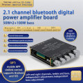 XY-S100H TPA3116D2 50Wx2+100W 2.1 Channel bluetooth Audio Power Amplifier Module High and Low Bass S