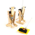 DIY Educational Remote Control Walking Robot Scientific Invention Toys