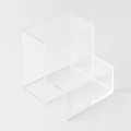 A&MAISON Delicate Desktop Storage Case Clear Acrylic Gadget DIY Crafts Parts Organzier Box