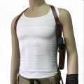 Men Women Concealed Carry Cowskin Genuine Leather CS Hunting Shoulder Gun Holster Bag Right Hand