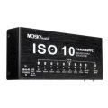 MOSKY ISO-10 Portable Guitar Effect Power Supply 10 Isolated DC Outputs & One 5V USB Output for 9V 1