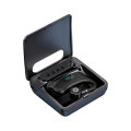 Bakeey V12 Business Earphone Data Display Battery-Mounted Ear-Mount... (TYPE: SINGLE | COLOR: BLACK)