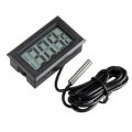 1 Meter Thermometer Electronic Digital Display FY10 Embedded Thermometer Indoor and Outdoor Temperat