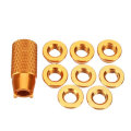 8 PCS Radio Transmitter Switch Fixed Nut & Installation Spanner for JR Futabas T8FG T14SG T18SZ T16S