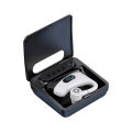 Bakeey V12 Business Earphone Data Display Battery-Mounted Ear-Mount... (TYPE: SINGLE | COLOR: WHITE)